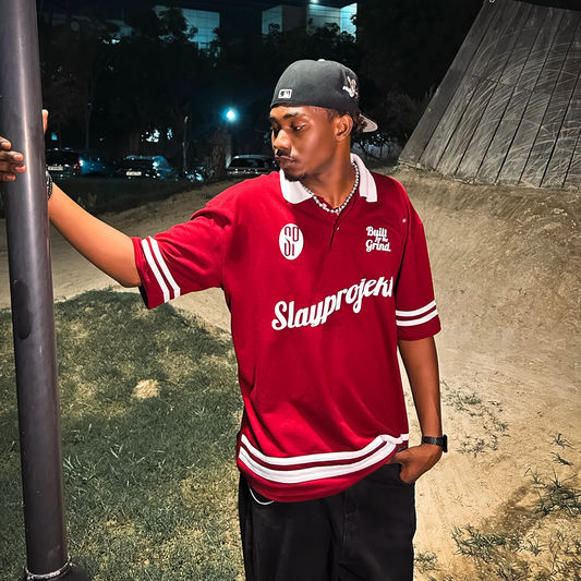 Red Build For The Grind Jersey