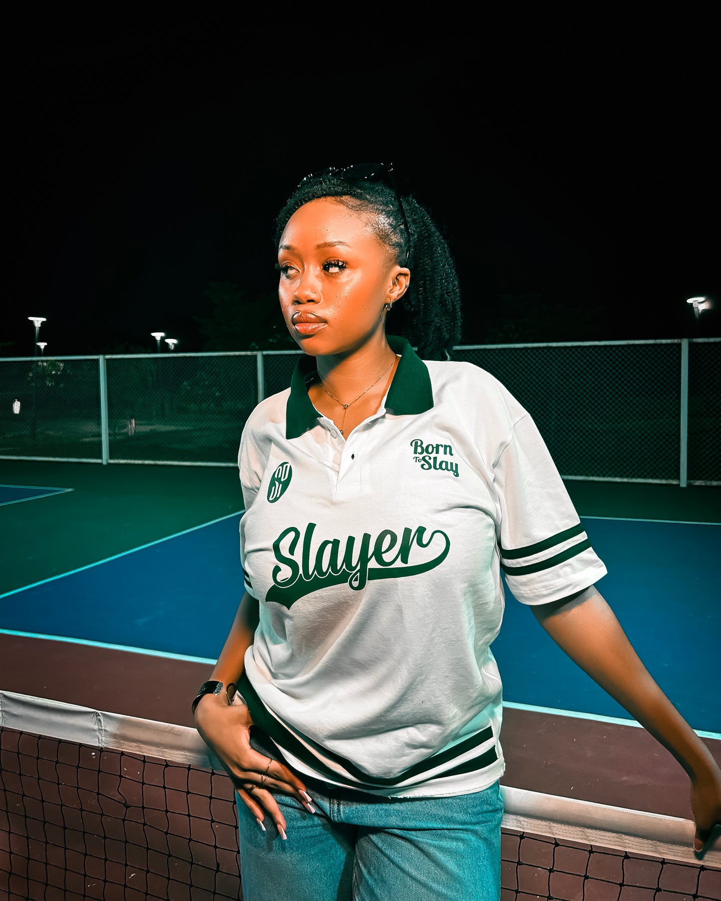 White Slayer Jersey