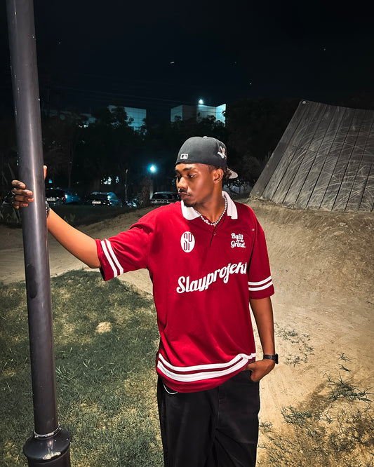 Red Build For The Grind Jersey
